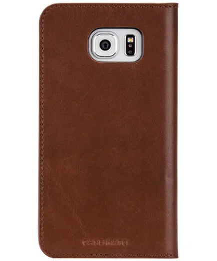 Case-Mate Premium Wallet Folio Case Samsung Galaxy S6 Bruin afbeelding 2