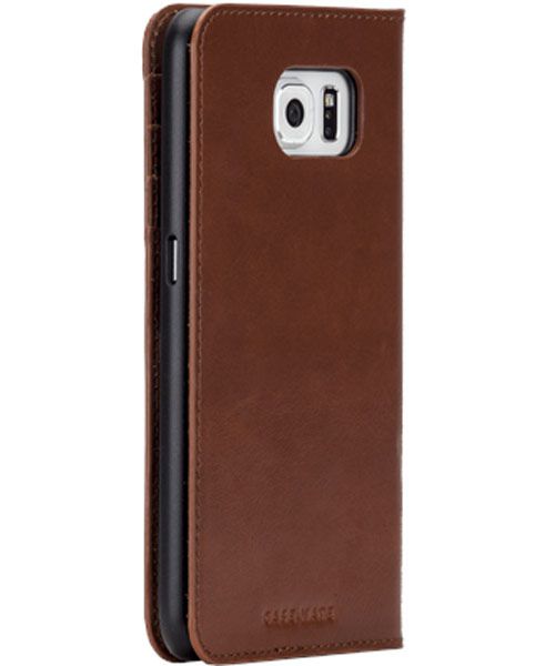 Case-Mate Premium Wallet Folio Case Samsung Galaxy S6 Bruin afbeelding 6