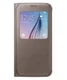 Samsung Galaxy S6 S-View Cover Goud afbeelding 1