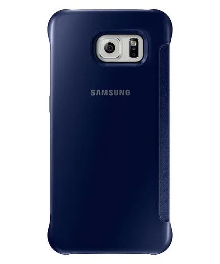 Samsung Galaxy S6 Clear View Flip Case Zwart afbeelding 4