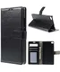 Huawei Ascend P8 Wallet Flip Case Stand Zwart afbeelding 1