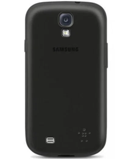 Belkin Grip Sheer Matte Case Samsung Galaxy S4 mini: Zwart afbeelding 1