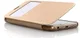 Samsung Galaxy S6 Window View Bookcase Flip Hoesje Goud afbeelding 5