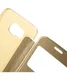 Samsung Galaxy S6 Window View Bookcase Flip Hoesje Goud afbeelding 12