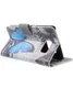 Samsung Galaxy S6 Blue Butterfly Wallet Case afbeelding 3