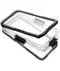 Samsung Galaxy S6 Edge Waterproof Plastic Silicone Case Zwart afbeelding 2
