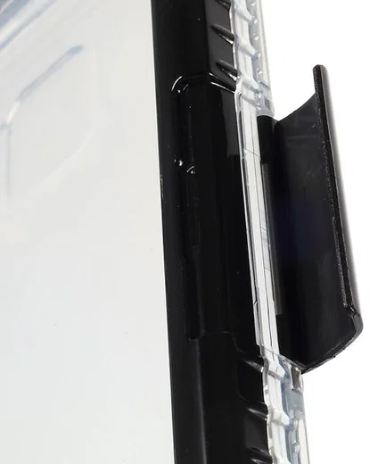 Samsung Galaxy S6 Edge Waterproof Plastic Silicone Case Zwart afbeelding 8
