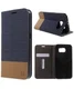 Samsung Galaxy S6 Wallet Shell Donker Blauw afbeelding 1