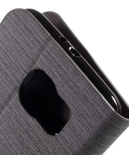 Samsung Galaxy S6 Wallet Shell Gray afbeelding 7