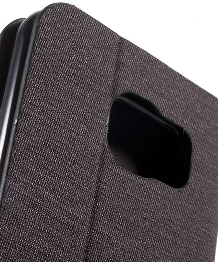 Samsung Galaxy S6 Wallet Shell Coffee afbeelding 8