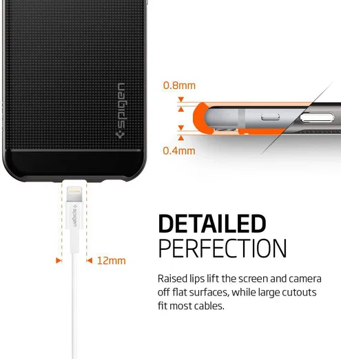 Spigen Neo Hybrid Case Apple iPhone 6S Gunmetal afbeelding 10