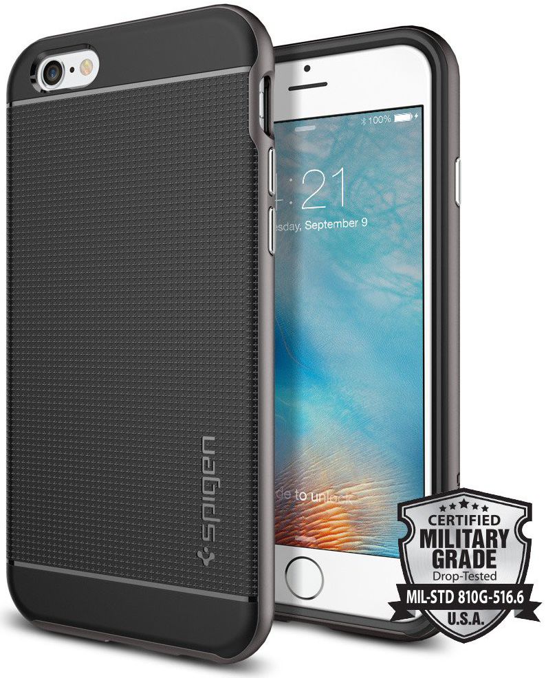 Spigen Neo Hybrid Case Apple iPhone 6S Gunmetal afbeelding 1