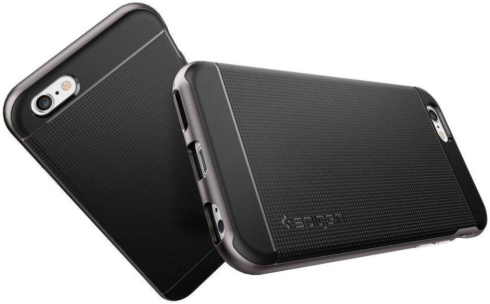 Spigen Neo Hybrid Case Apple iPhone 6S Gunmetal afbeelding 5