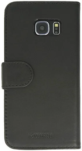 Valenta Classic Luxe Samsung Galaxy S6 Hoesje Leer Bookcase Zwart afbeelding 2