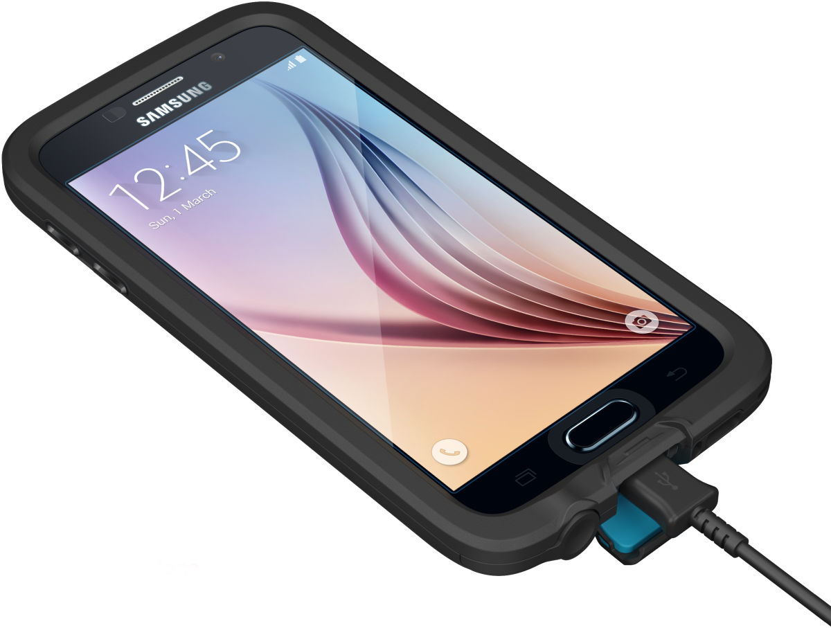 Lifeproof Fre Samsung Galaxy S6 Waterdicht Hoesje Zwart afbeelding 7