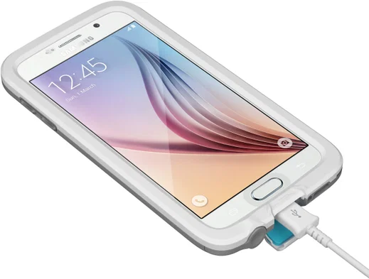 Lifeproof Fre Samsung Galaxy S6 Waterdicht Hoesje Wit afbeelding 5