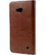 Microsoft Lumia 640 Crazy Horse Wallet Case Bruin afbeelding 3