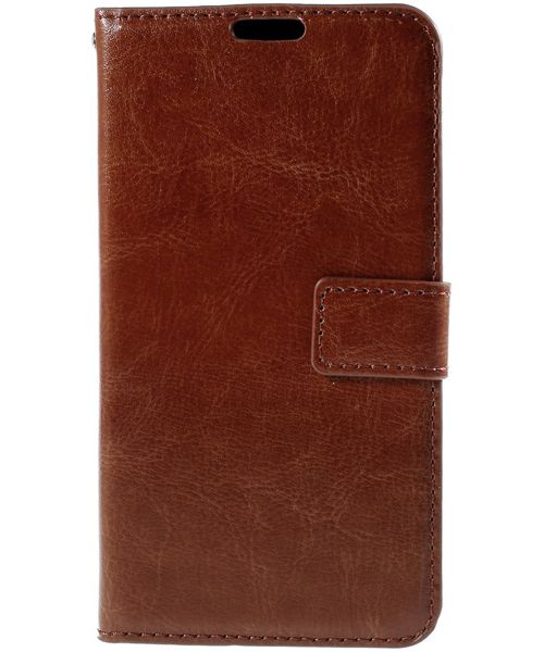 Microsoft Lumia 640 Crazy Horse Wallet Case Bruin afbeelding 4