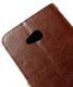Microsoft Lumia 640 Crazy Horse Wallet Case Bruin afbeelding 8
