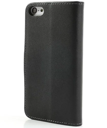 Apple iPhone 5C Wallet Stand Case Zwart afbeelding 3