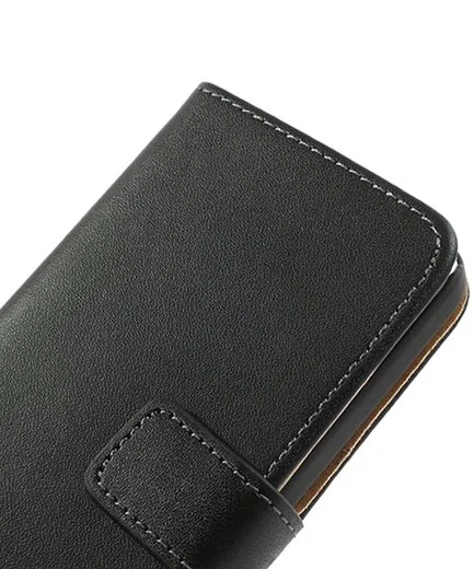 Apple iPhone 5C Wallet Stand Case Zwart afbeelding 7