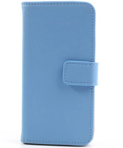 Apple iPhone 5C Wallet Stand Case Blauw afbeelding 4