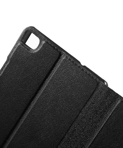 Huawei Ascend P8 View Window Flip Case Zwart afbeelding 5