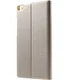 Huawei Ascend P8 View Window Flip Case Goud afbeelding 3