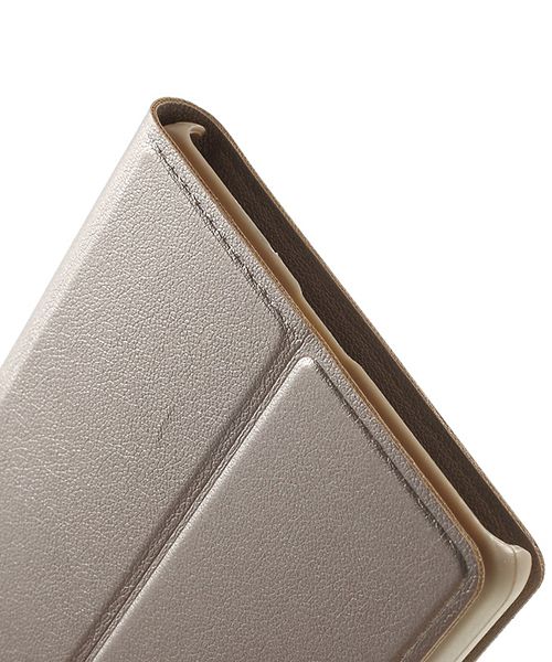 Huawei Ascend P8 View Window Flip Case Goud afbeelding 7
