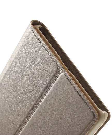 Huawei Ascend P8 View Window Flip Case Goud afbeelding 7