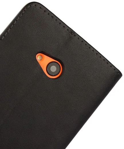 Microsoft Lumia 640 Split Leather Wallet Case Zwart afbeelding 6