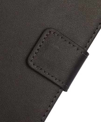 Microsoft Lumia 640 Split Leather Wallet Case Zwart afbeelding 7