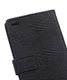 Huawei Ascend P8 Lite Crocodile Wallet Case Zwart afbeelding 4