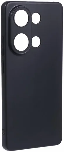 Xiaomi Poco M6 Pro 4G/Redmi Note 13 Pro 4G Hoesje Dun TPU Back Cover Matte Zwart afbeelding 3