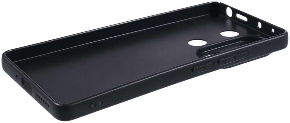 Xiaomi Poco M6 Pro 4G/Redmi Note 13 Pro 4G Hoesje Dun TPU Back Cover Matte Zwart afbeelding 4