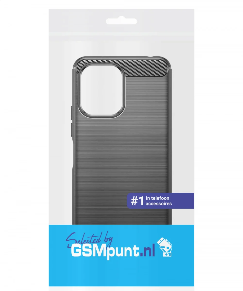 Xiaomi Poco M6 Pro / Redmi Note 13 Pro 4G Hoesje Geborsteld TPU Back Cover Zwart afbeelding 10