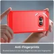 Nothing Phone (2a) / (2a) Plus Hoesje Geborsteld TPU Flexibele Back Cover Rood afbeelding 6