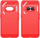 Nothing Phone (2a) / (2a) Plus Hoesje Geborsteld TPU Flexibele Back Cover Rood afbeelding 9