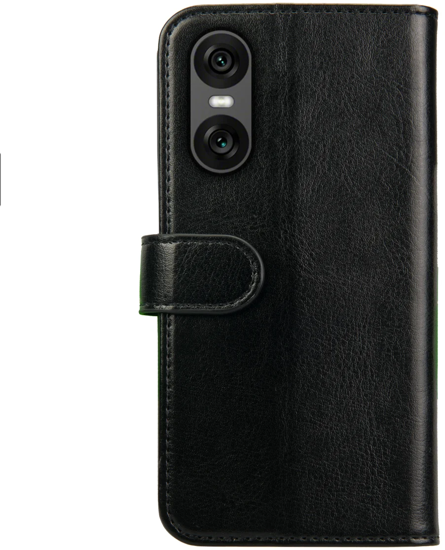 Rosso Element Sony Xperia 10 VI Hoesje Book Case Wallet Zwart afbeelding 2