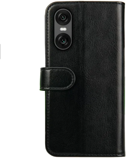 Rosso Element Sony Xperia 10 VI Hoesje Book Case Wallet Zwart afbeelding 2