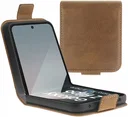 Rosso Element Samsung Galaxy Z Flip 7 FE / 6 Hoesje Book Case Bruin