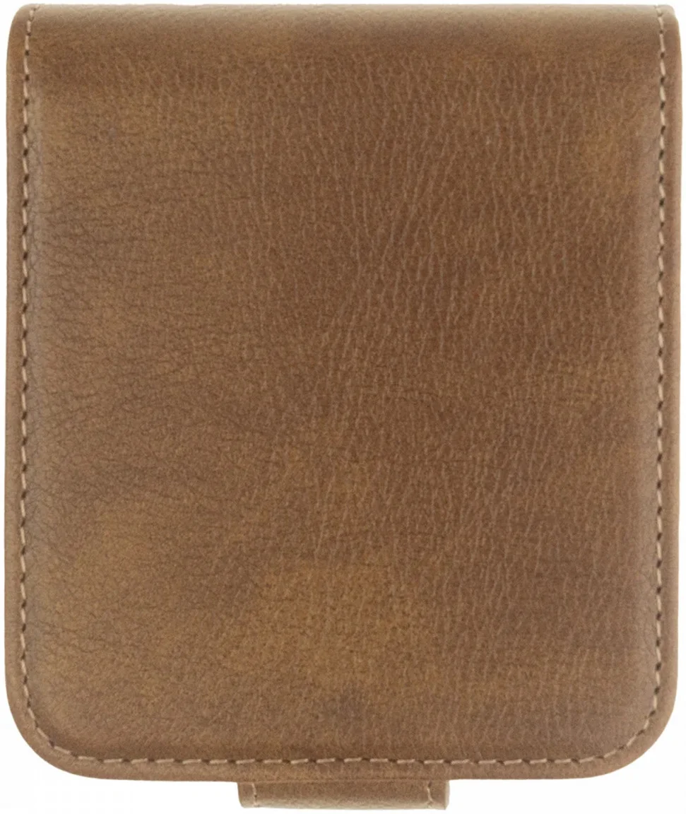 Rosso Element Samsung Galaxy Z Flip 7 FE / 6 Hoesje Book Case Bruin afbeelding 2