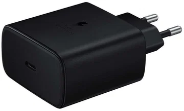 Originele Samsung 45W Power Adapter Fast Charge USB-C Adapter 5A Zwart