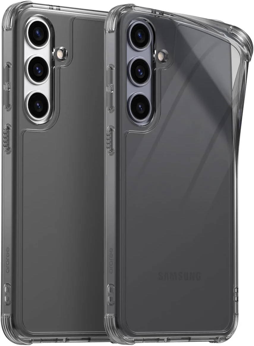 Samsung Galaxy S24 Hoesje Dun TPU Back Cover Matte Transparant afbeelding 1