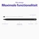 Buddi Wave Actieve Stylus Pen met Handpalmrejectie (voor iPad) Zwart afbeelding 2