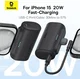 Baseus (20W) Power Delivery Mini Powerbank met USB-C Connector 5.000 mAh Zwart afbeelding 4