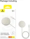 Baseus Simple Mini4 Qi2 MagSafe Draadloze Oplader 15W Zwart afbeelding 19