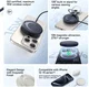 Baseus Simple Mini4 Qi2 MagSafe Draadloze Oplader 15W Zwart afbeelding 9