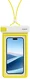 Baseus IPX8 DeepDive Waterdichte Telefoonhoes tot 7.2 Inch Geel / Wit afbeelding 1