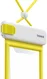 Baseus IPX8 DeepDive Waterdichte Telefoonhoes tot 7.2 Inch Geel / Wit afbeelding 2
